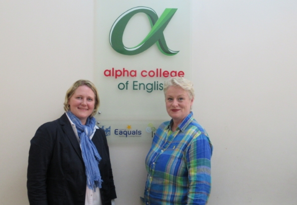 Read more about the article Besuch beim „Alpha College of English” in Dublin