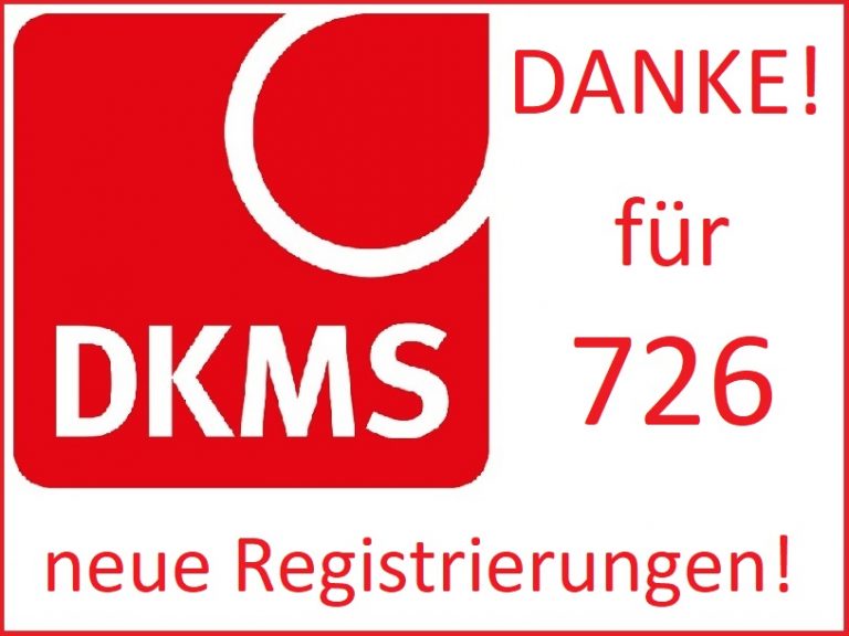 Read more about the article Voller Erfolg der DKMS-Typisierung an den Tagen der offenen Tür!