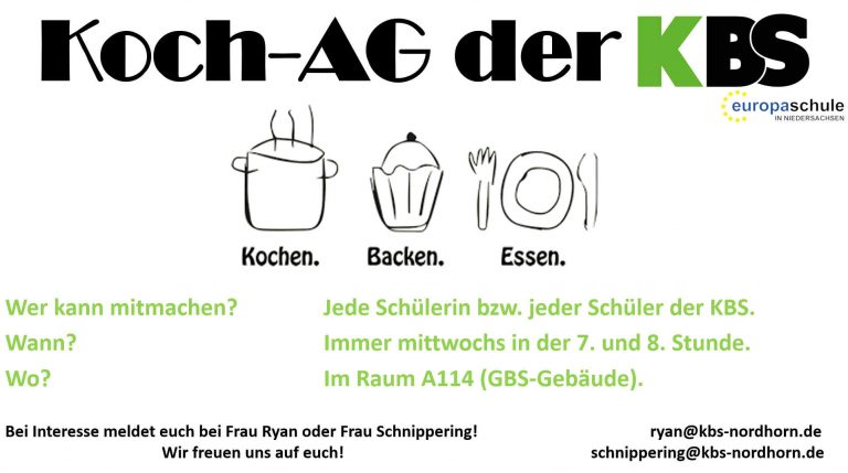 Read more about the article Neu an den KBS: die Koch-AG!