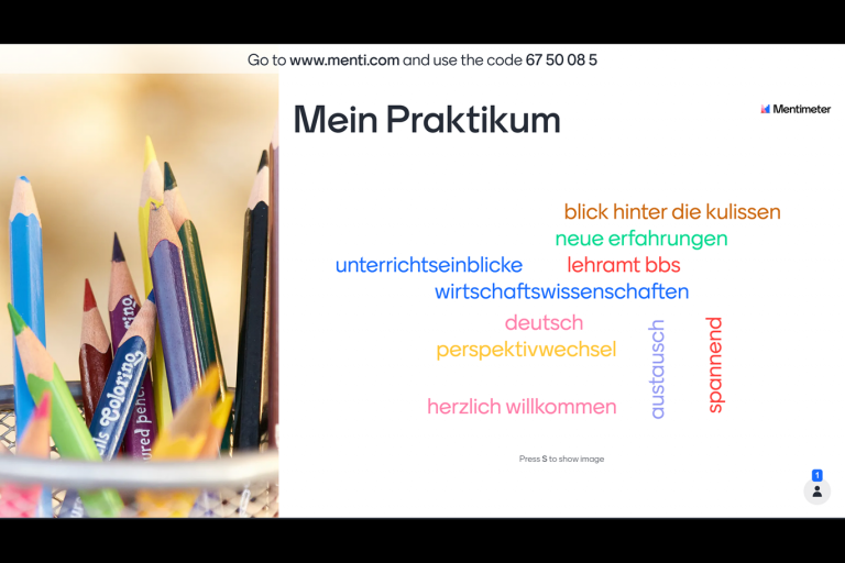 Read more about the article Ein Praktikum an unserer Schule