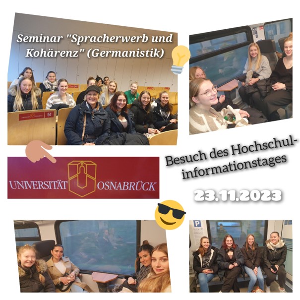 You are currently viewing Schülerinnen der GMF3-1 erkunden Lehramtsstudium:<br>Praxisnahe Einblicke am Hochschulinformationstag!